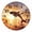 A038, variant on 12 Inch Wall Clock Battery Operated Round Clock for Office, Kitchen, Outdoor, Living Room, Dolphins Jumping Out Of The Water At Sunset