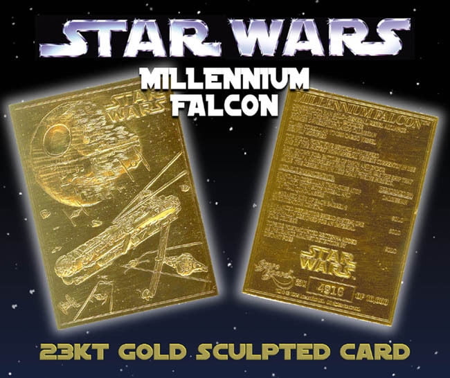 BOGO * Star Wars SHADOWS OF THE EMPIRE 23KT Gold Card Limited Edition #/10,000 