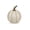 A003- White, variant on Halloween Pumpkin Decor, Decorative Pumpkins for Home Decor, Pumpkin Decorations for Home, Fall Pumpkins for Home Decor, Set of 3 8X6 Inch Resin-Like 15Cm Woven Texture Pumpkins