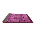thumbnail image 2 of Ahgly Company Indoor Round Abstract Pink Modern Area Rugs, 3' Round, 2 of 4