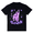 Black-8, variant on Wolf Magical Purple Butterfly Wolf Lover T-Shirt
