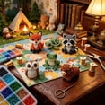 thumbnail image 6 of 3D Beaded Animal Diy Kit, Easy Diy Beading Embroidery Kit With 4 Cute Designs, 3D Animal Beadwork Kit For Beginners & Craft Enthusiasts, With Instructions,6Pc, 6 of 9