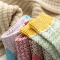 thumbnail image 5 of Luxalzxs 5 Pairs Womens Vintage Socks Winter Soft Warm Cold Knit Wool Socks, 5 of 5