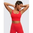 thumbnail image 2 of CRZ YOGA Womens Strappy Longline Sports Bra Criss Cross Yoga Padded, 2 of 5