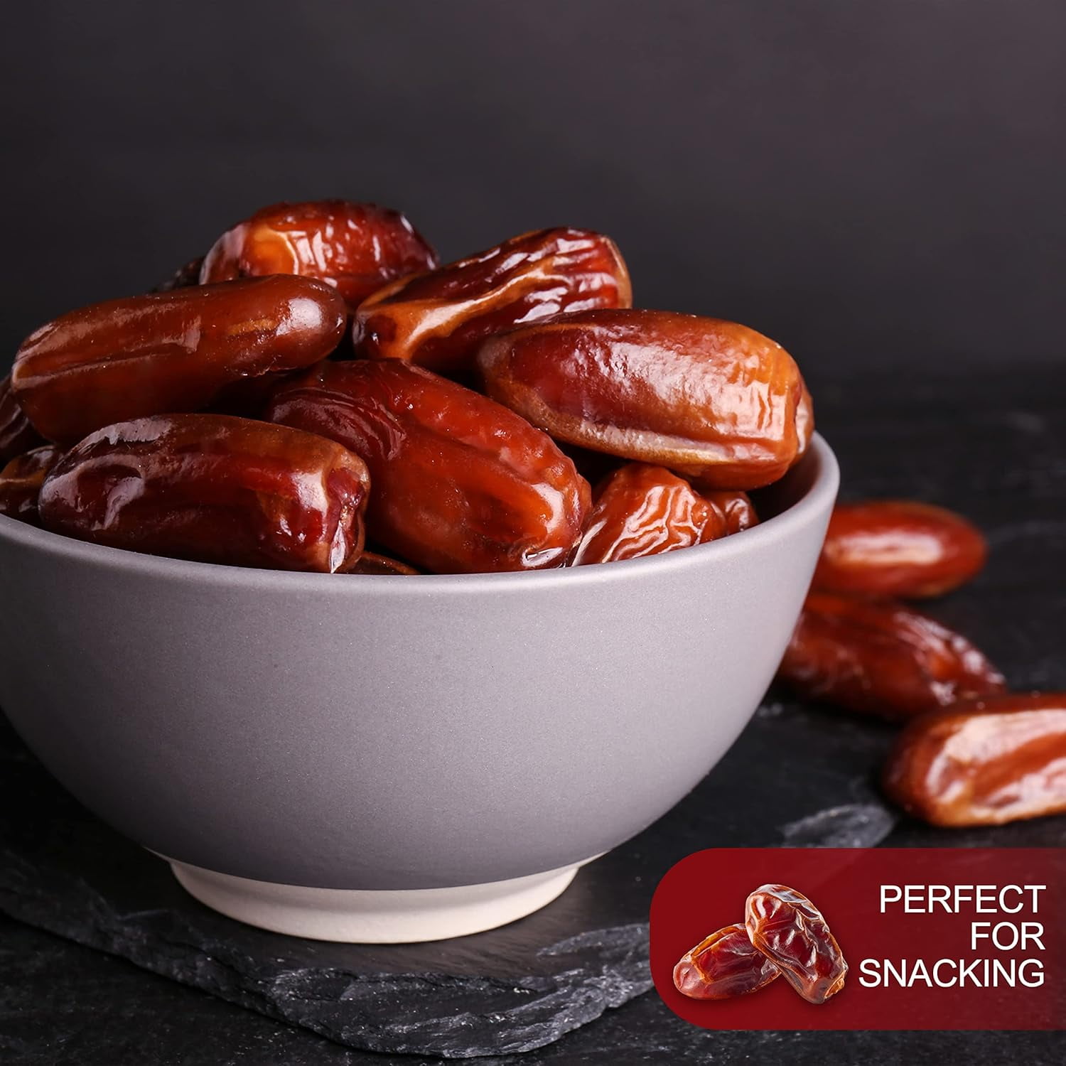 We Got Nuts Pitted Dates Dried Fruit, No Added Sugar, Kosher, 5 lb, 80 oz, Resealable Pouch