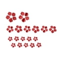 thumbnail image 1 of Wall Stickers,3d Acrylic Flower Crystal Mirror Wall Sticker Bedroom Room Wall Decoration Custom Stickers,Red, 1 of 1