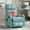 Antique blue green, variant on Resenkos Fabric Recliner with Heat Massage and Swivel Function - Antique Blue Green