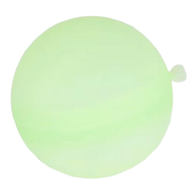 Bomba Bola absorbente Reutilizable Verano Agua Fiesta en la piscina Juegos de agua (Luz) Verde