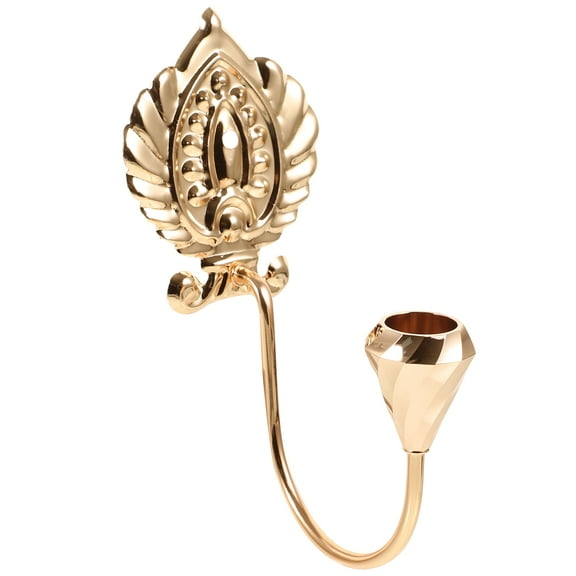 unbranded  Wall Sconce Candle Gold Candlestick Holders Hanging