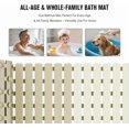 thumbnail image 5 of Bath Tub Shower Mat Non Slip Bathtub Mats for Bathroom Shower Floor Mat Bath Mats for Shower Tub Anti Slip Shower Mat with Drain Hole and Large Suction Cups, 5 of 6