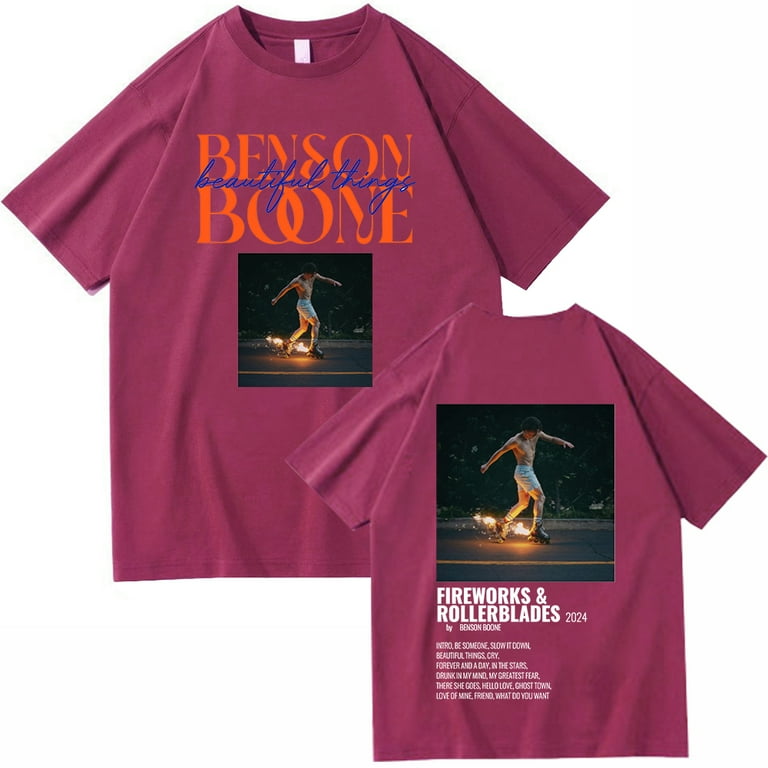 Benson Boone T-Shirts for Women Men Sweatshirt Streetwear
