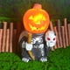 thumbnail image 5 of D D Decoraciones de escritorio Adorno de calabaza Festival fantasma Calabaza Calavera fantasma, 5 of 5