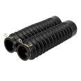 thumbnail image 1 of 1 Uds. Cubiertas antipolvo para horquilla delantera de motocicleta, horquillas de goma para chasis de motocicleta, polainas de horquilla delantera, amortiguador de horquilla (negro) Jardín, 1 of 5