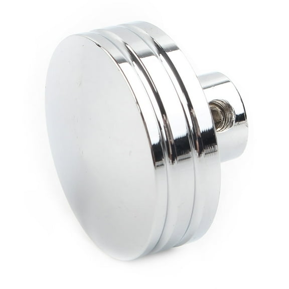 NS Motorcycle Chrome Carburetor Choke Knob Cover Replacement Aluminum Carburetor Chock Cap for HARLEY-DAVIDSON FXST FLST Sportster Road King 1989-up