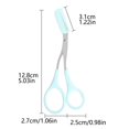 thumbnail image 2 of Ordinary Skin Care Products Stainless Steel Eyebrow Grooming Scissors And Comb Set – Precision Hair Trimming Tool For Eyebrow Shaping And Makeup, 2 of 3
