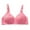 Pink, variant on POIUYTR Women's Plus Size Underwire Lace Bra - Shaping Full Figure Underwear Comfortable All-Day Support