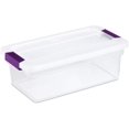 thumbnail image 1 of STERILITE 17511712 6-Quart Clearview Latch Box Storage Tote Container ? (1, Pack of 4 Containers), 1 of 1