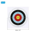 thumbnail image 2 of Unique Bargains Archery Target Paper 16 Inch Full Ring Bow Arrow Target Face for Shooting Practice, 30 Pack, 2 of 5
