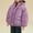 Purple, variant on SERTG Big Kids Solid Color Hooded Parka Coat Mid Length Warm Cozy Winter Jacket with Pockets Casual Outerwear for Boys and Girls 3-13 Years(Black,5 Years)