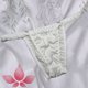 thumbnail image 5 of Tanga sexy sin costuras estampada para mujer - Ropa interior de cintura baja con doble tirante que realza las caderas - Algodón puro, 5 of 6