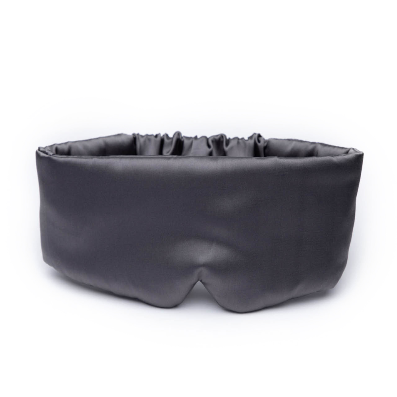 Kitsch Satin Pillow Sleep Eye Mask Charcoal photo 3