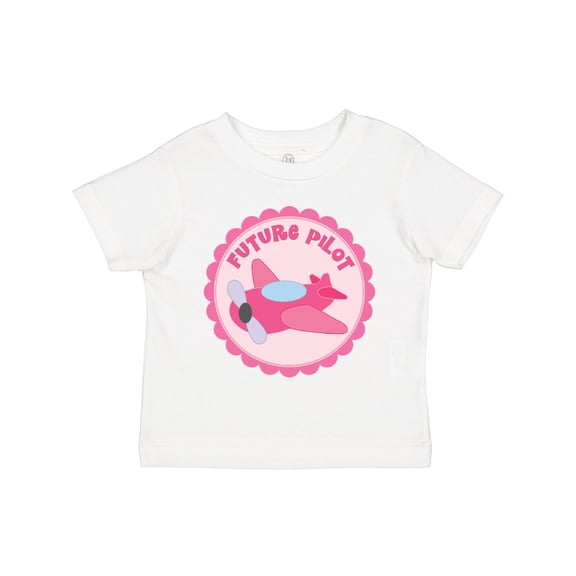 Inktastic Future Pilot Girls Occupation Girls Toddler T-Shirt