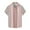 Multicolor3, variant on Jgppe Men's Stripe Summer Shirt Button down Casual Short Sleeve Collar Beach Shirts Travel Dress Shirts