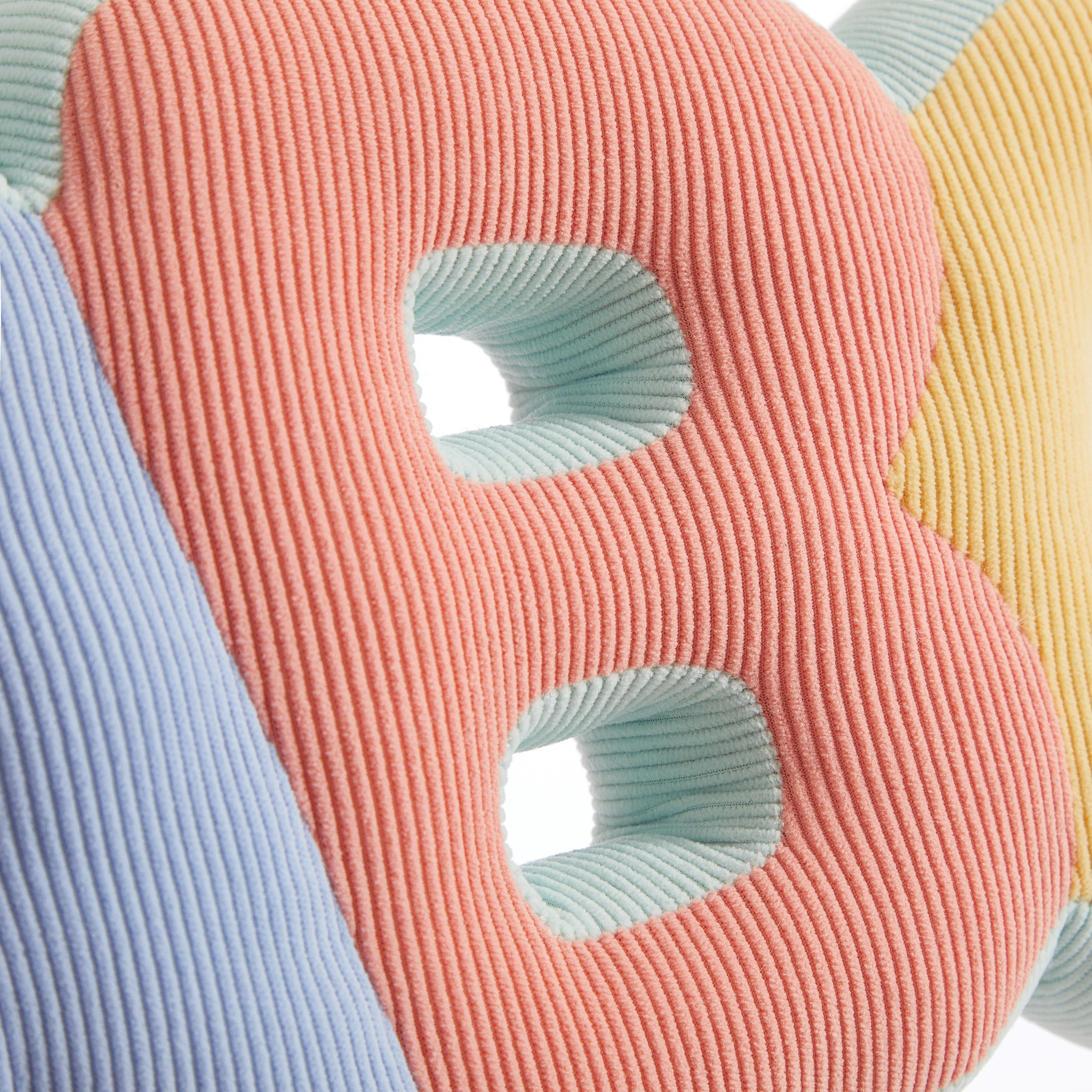 Little Nest ABC Pillow 16.8" X 9"
