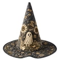 thumbnail image 2 of IAJDKMEK Halloween Costumes, Tall Witch Hat for Adults, Pointed Wizard Hat for Party, Themed Events and Dress-Up, 2 of 4