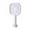 White, variant on Ckraxd Electric Fly Swatter 3000V Bug Zapper Racket Dual Modes Mosquito Killer with Purple Mosquito Light Rechargeable for Indoor Home Office Backyard Patio Camping