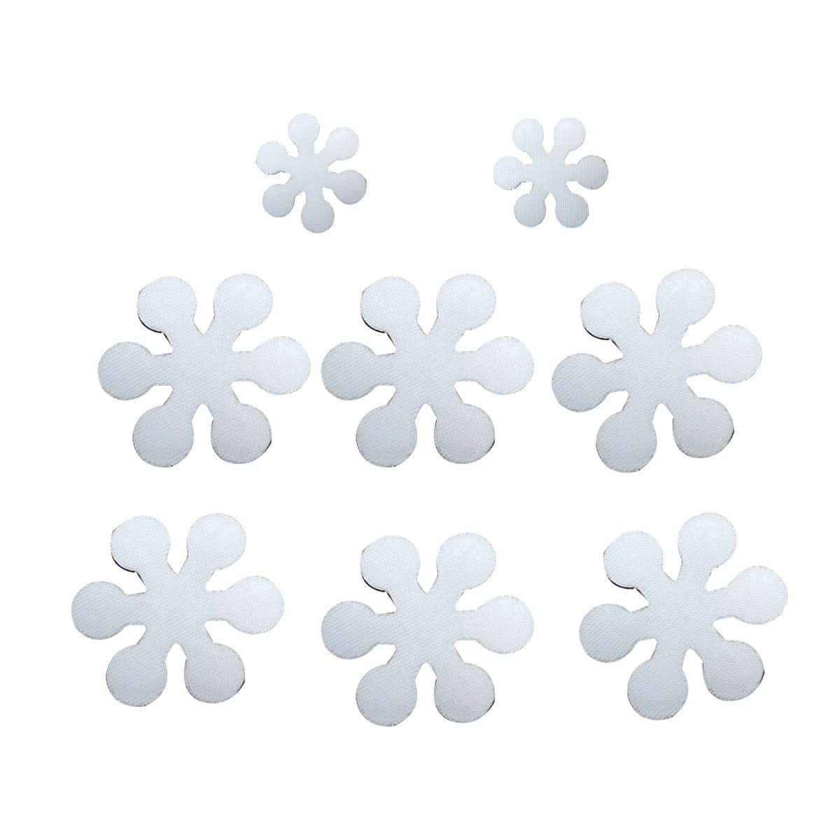 Snowflake Shape Anti-slip Bathtub Stickers Decals Treads for Home Toilet Shower 