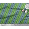 thumbnail image 3 of Soimoi Green Velvet Fabric Vertical Stripe Print Fabric by Yard 58 Inch Wide, 3 of 3