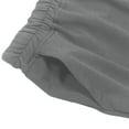 thumbnail image 7 of Ediodpoh Womens Skirt Women's High Waist Solid Color Casual Drawstring Side Slit Skater Skirt with Pockets Stretchy Comfortable A Line Grey L, 7 of 7