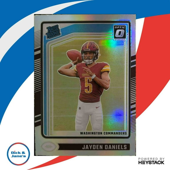 2024 Donruss Optic Jayden Daniels Holo #248 Rated Rookie Washington Commanders