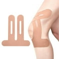 thumbnail image 2 of 30/20/10pcs Precut Tape for Knees, Breathable Elastic Athletic Muscle Tape Strips Flexible, Kinesiology Tape for Knees, Waterproof Sport Knee Support Patch Stickers for Knee Pain & Stability, 2 of 7