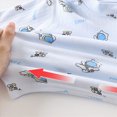 thumbnail image 6 of NOLDARES Baby Infant Girl Clothes Fall Winter Outfits Long Sleeve Soft Tee and Elastic Waist Pants 2pcs Set for Play(Blue,6-7 Y), 6 of 8