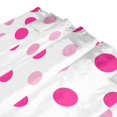 thumbnail image 3 of Yayeee Shower Curtain with Hooks 72"x72" Waterproof Fabric Bathroom Hanging Decor, Purple Polka Dots, 3 of 5