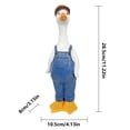 thumbnail image 2 of Gumesh Resin Garden Statue, Goose Figurine for Outdoor Courtyard & Yard Decor - Weather-Resistant Home Decoration, 2 of 5