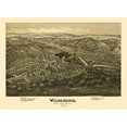thumbnail image 3 of Fowler 14x11 Black Modern Framed Museum Art Print Titled - Wilmerding Pennsylvania - Moyer 1897, 3 of 5
