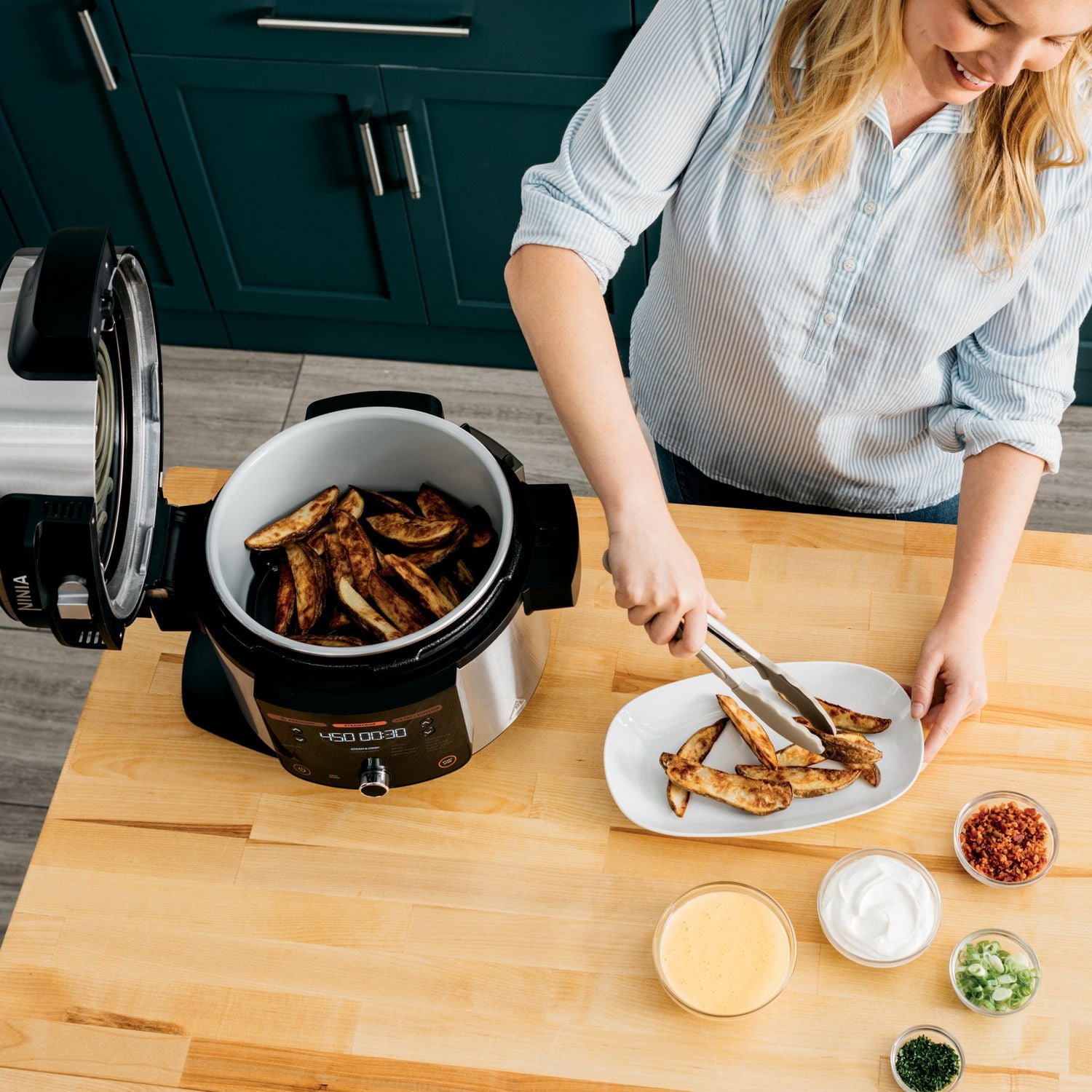 Ninja OL500C, Ninja Foodi Pressure Cooker Steam Fryer