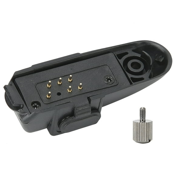 Fdit Walkie Talkie Headset Audio Adapter,Audio Adapter for Baofeng,Walkie Talkie Headset Audio Adapter for BF‑A58 BF‑UV9R UV‑9R Plus M Port 2 Pin Headset