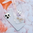 thumbnail image 3 of Compatible with iPhone 13 Pro Max Diamond Case 3D Butterfly Flower Glitter Sparkle Bling Luxury Shiny Crystal Rhinestone Clear Shockproof Protective Cover for Girls and Women, 3 of 12
