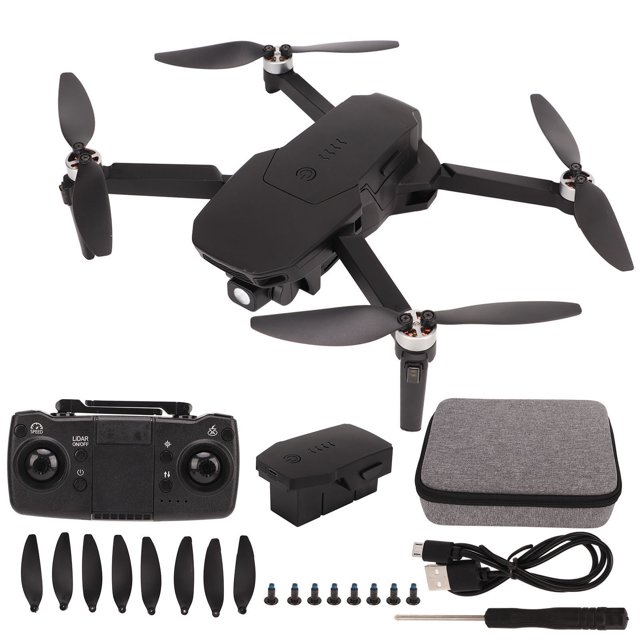 Drones plegables 4k con motores sin cepillo GPS 2000mah RC juguetes de cuatro rotores para fotografía aérea más de 14 baterías dobles