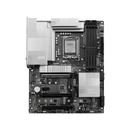MSI PRO Z890-A WIFI (Socket LGA 1851) Intel Z890 ATX DDR5 Wi-Fi 7 Motherboard - Black