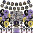 thumbnail image 2 of Wednesday Addams - The Addams Family Themed Birthday Party Decoration Supplies, 2 of 5