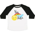 thumbnail image 3 of Inktastic Big Sister- Sun and Rainbow Girls Toddler T-Shirt, 3 of 5
