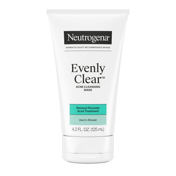 Neutrogena Evenly Clear Acne Cleansing Mask, 4.2 fl. oz