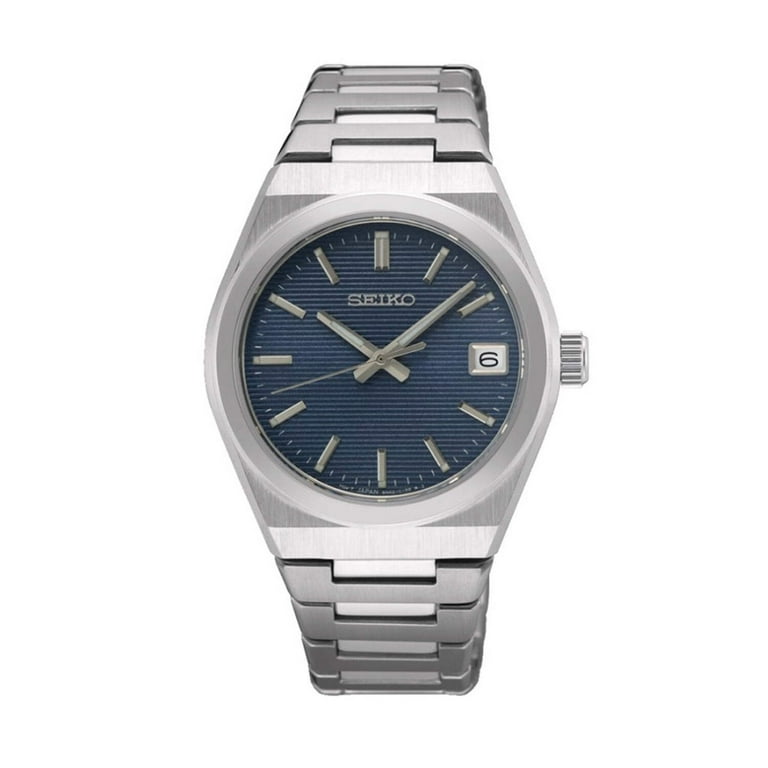 Seiko Essentials Quartz Blue Dial Ladies Watch SUR575P1 - Walmart.com