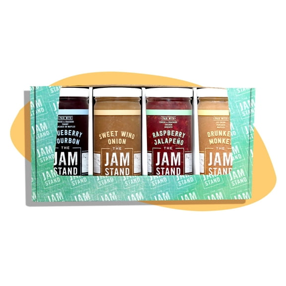 4 Pack Gift Set of Unique Specialty Jams