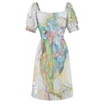 thumbnail image 5 of USGS Geologic Map of North America Sleeveless Dress women long dresses loose summer dress party dresses woman, 5 of 6